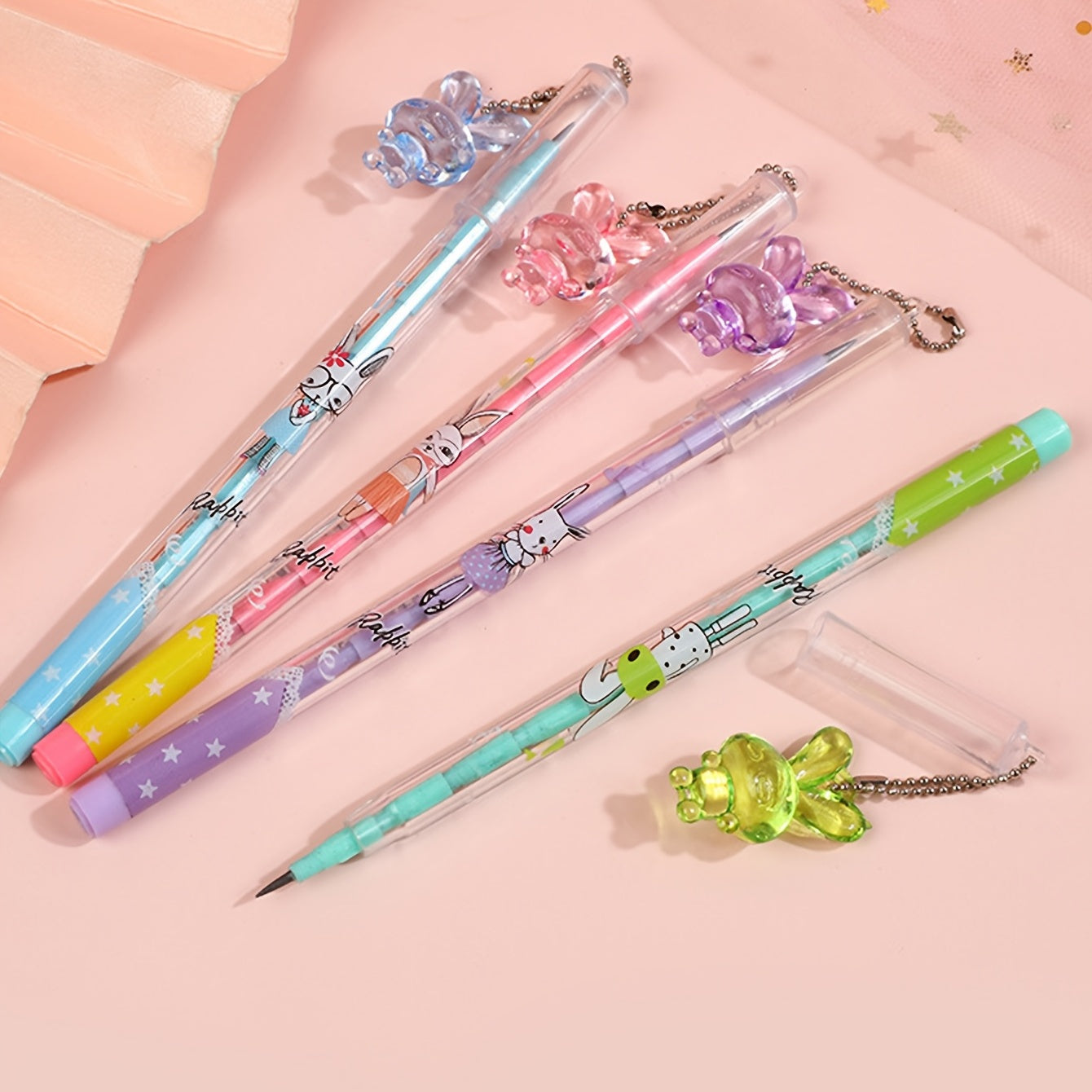 Cartoon Rabbit Pendant Pencil - Core Set