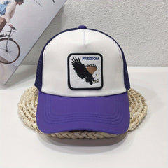 Eagle FREEDOM Animal Patch Men's Baseball Cap