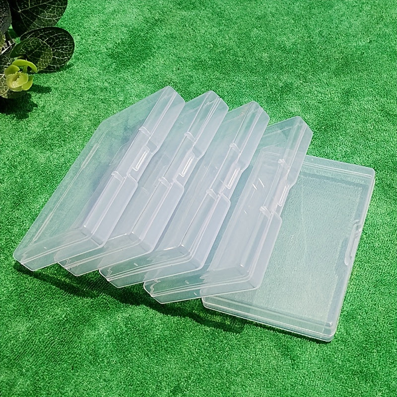Transparent PP Plastic Jewelry Studs Storage Box