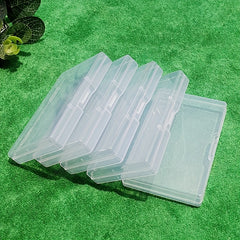 Transparent PP Plastic Jewelry Studs Storage Box