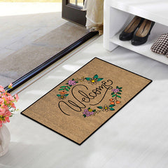 Welcome Mat Front Door Outdoor Entrance Non-slip Mat