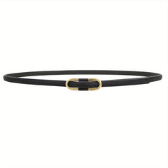 Long Buckle Thin Waist Belt for Women