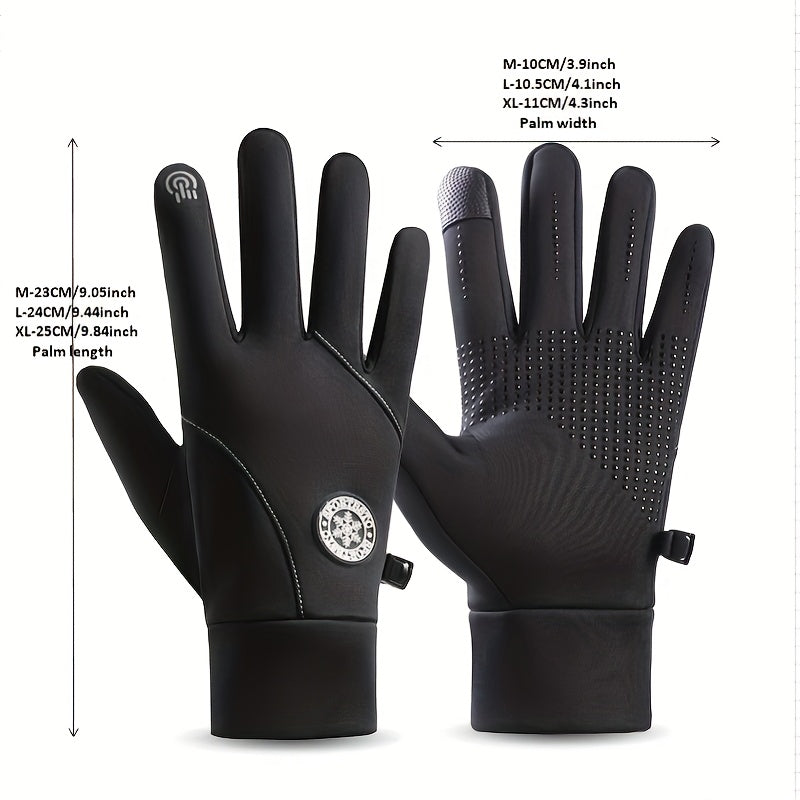 Winter Windproof Touch Screen Cycling Gloves For Men And Women