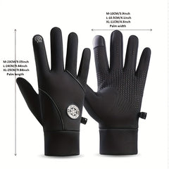 Winter Windproof Touch Screen Cycling Gloves For Men And Women