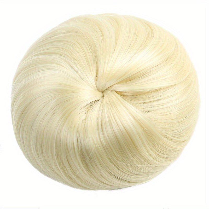 Vintage Ball Head Wig Silk Elastic Rope Curly Hair Headdress