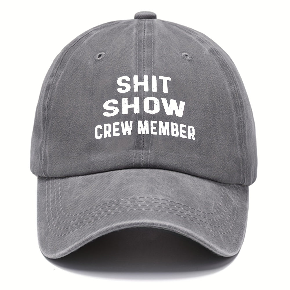 Washed Cotton Baseball Cap Sun Protection Hat For Men And Women
