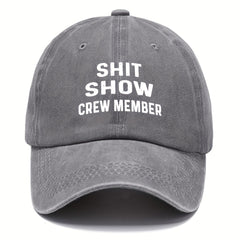 Washed Cotton Baseball Cap Sun Protection Hat For Men And Women