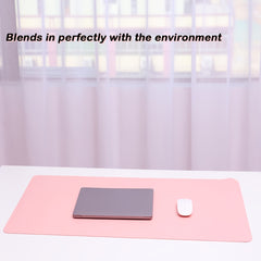 Double Side PU Mouse Pad Desk Mat 5 Colors