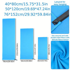 Microfiber Quick Drying Pocket Towel for Swimming Gym Yoga