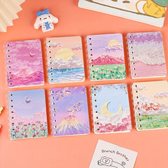 Mini Pocket Notebook Creative Lovely Diary Pen