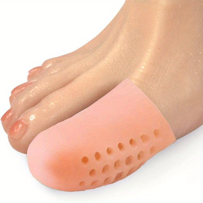 Soft Gel Toe Caps for Big Toe - Breathable Silicone Toe Protector
