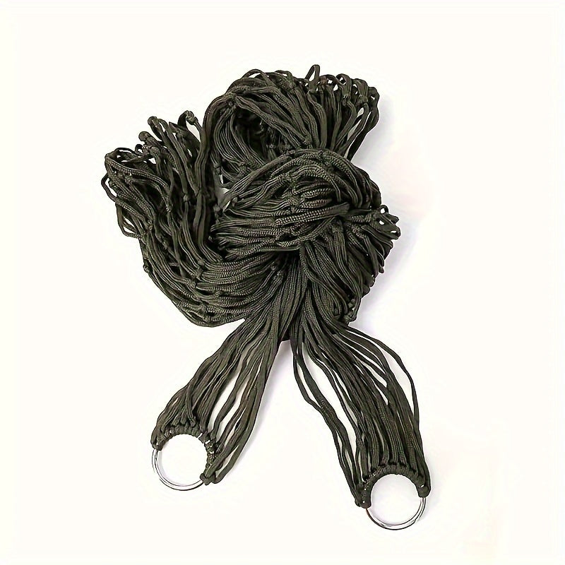 Portable Hammock with Mesh Rope for Camping and Travel