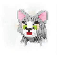 Cat And Mouse Series Building Blocks DIY Toy Ornaments