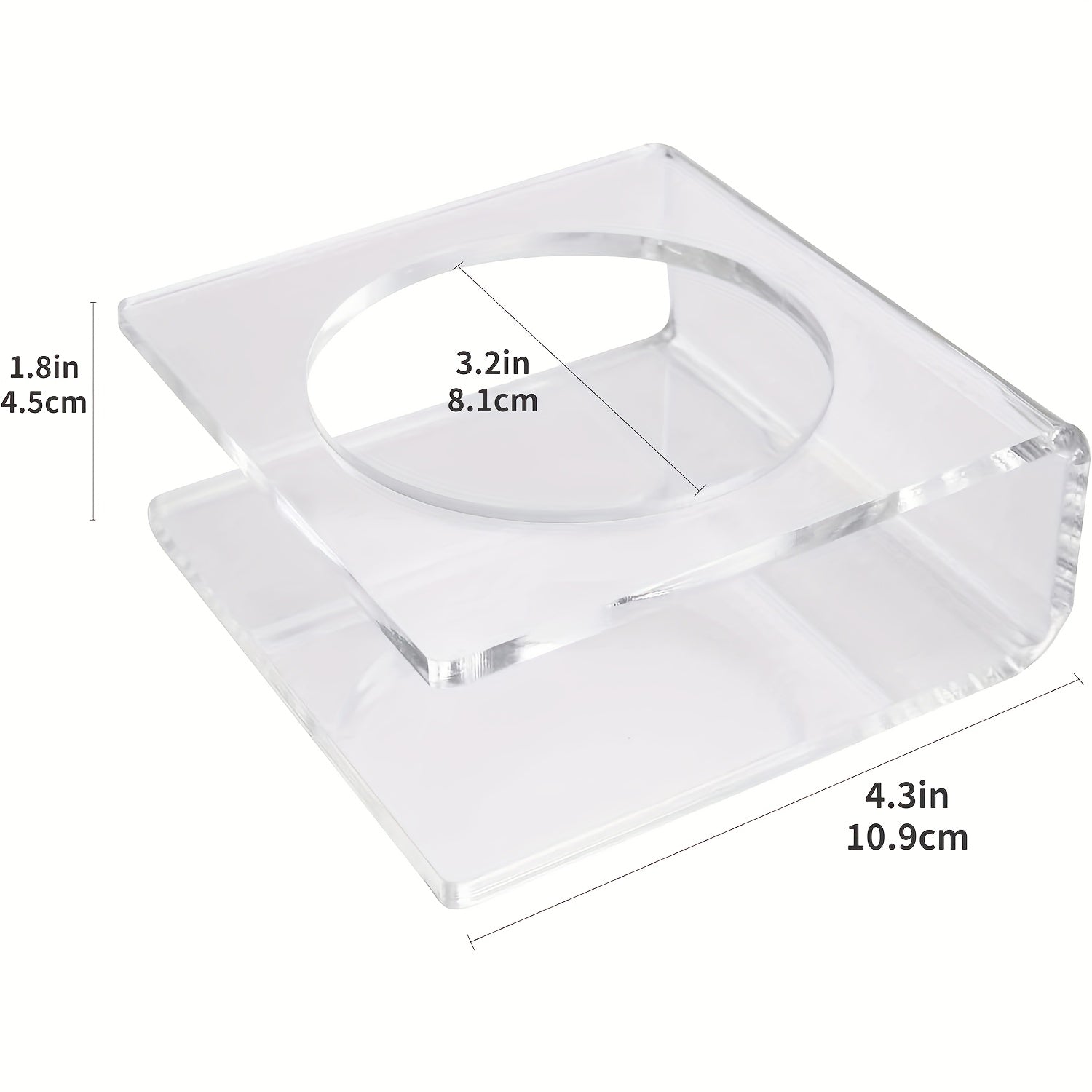 Acrylic Clear Display Stand For Football Basketball Volleyball Soccer Ball