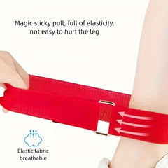 Outdoor Family Sports Leg Straps Elastic Magic Tape for Park Yard