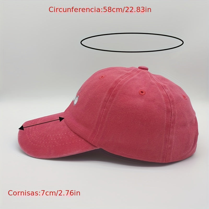 Lalala Pattern Retro Baseball Cap Men's Casual Hat