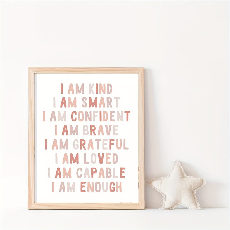 Nursery Wall Decor Boho Rainbow 32x25 Unframed Print