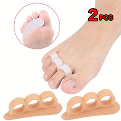 Silicone Toe Straightener for Correcting Curled Toes