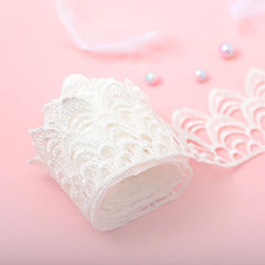 3 Yards Roll Lace Trim DIY Ribbon Dress Decor Sewing Craft Trim & Embellishments