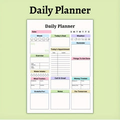 ADHD Budget Planner Monthly Organizer Journal