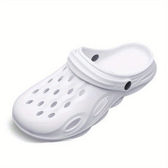 Men's Breathable Slip On Clog Sandals Cut Out Walking Slippers