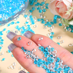 2000pcs 4mm Acrylic Diamond Rhinestone Table Decor For Kids