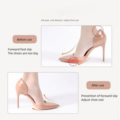 Women's High Heel Sandals Silica Gel Forefoot Pad