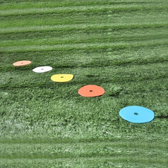 10 Flat Cones Spot Markers for Speed & Agility Training