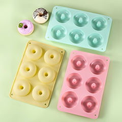 Non Stick Silicone Donut Mold for Baking Decoration Tool