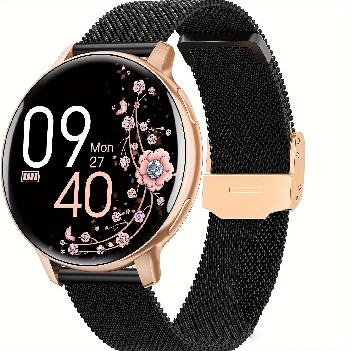 100 Sports Modes Smartwatch with Women's Health Features