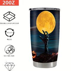 Halloween Printed Stainless Steel Water Cup 20oz