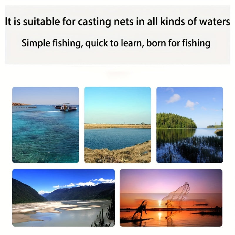 Hand Thrown Fishing Net Automatic Supplies