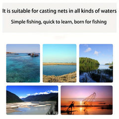 Hand Thrown Fishing Net Automatic Supplies