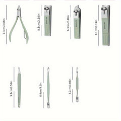 Nail Clipper Set for Women Men Pedicure Groove XX9195
