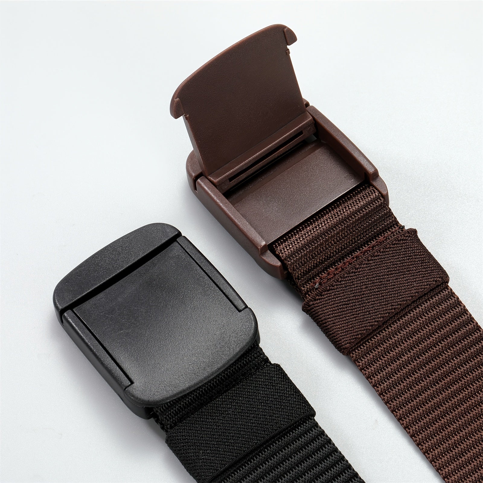 Men's Cloth Belt with Adjustable Buckle
