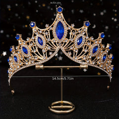 Crystal Rhinestone Bridal Tiara Crown Wedding Hair Accessory