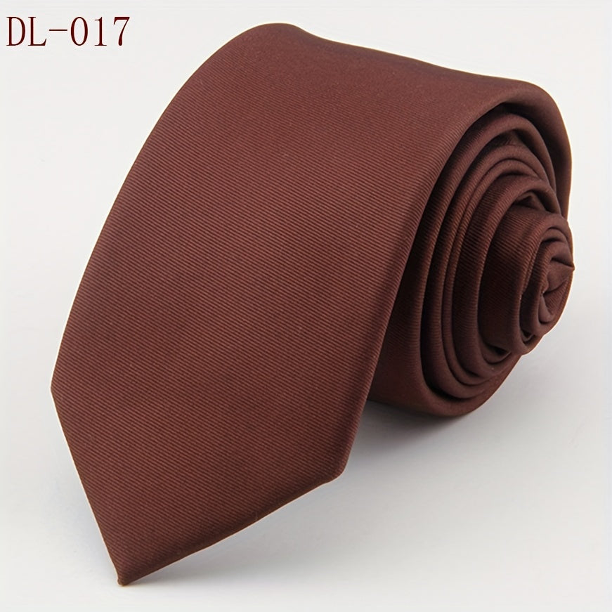Needle Spring Light Colour Men Teenager Daily Tie Business Style Casual