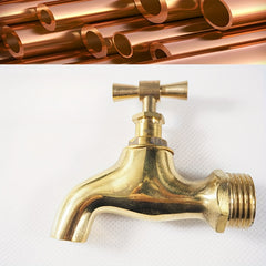 Full Brass Slow Water Faucet for Efficient Water Usage