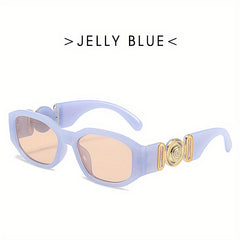 Polygon Sunglasses Retro UV400 for Women Men