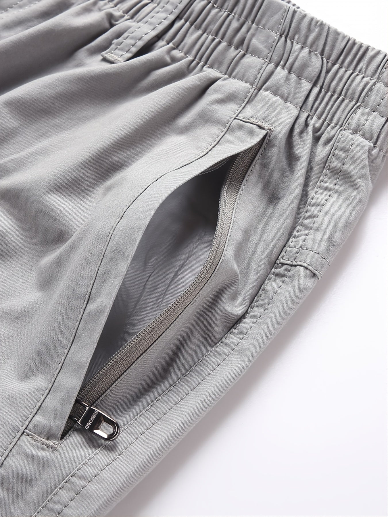 Men's Solid Slim Straight Casual Pants