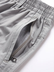 Men's Solid Slim Straight Casual Pants