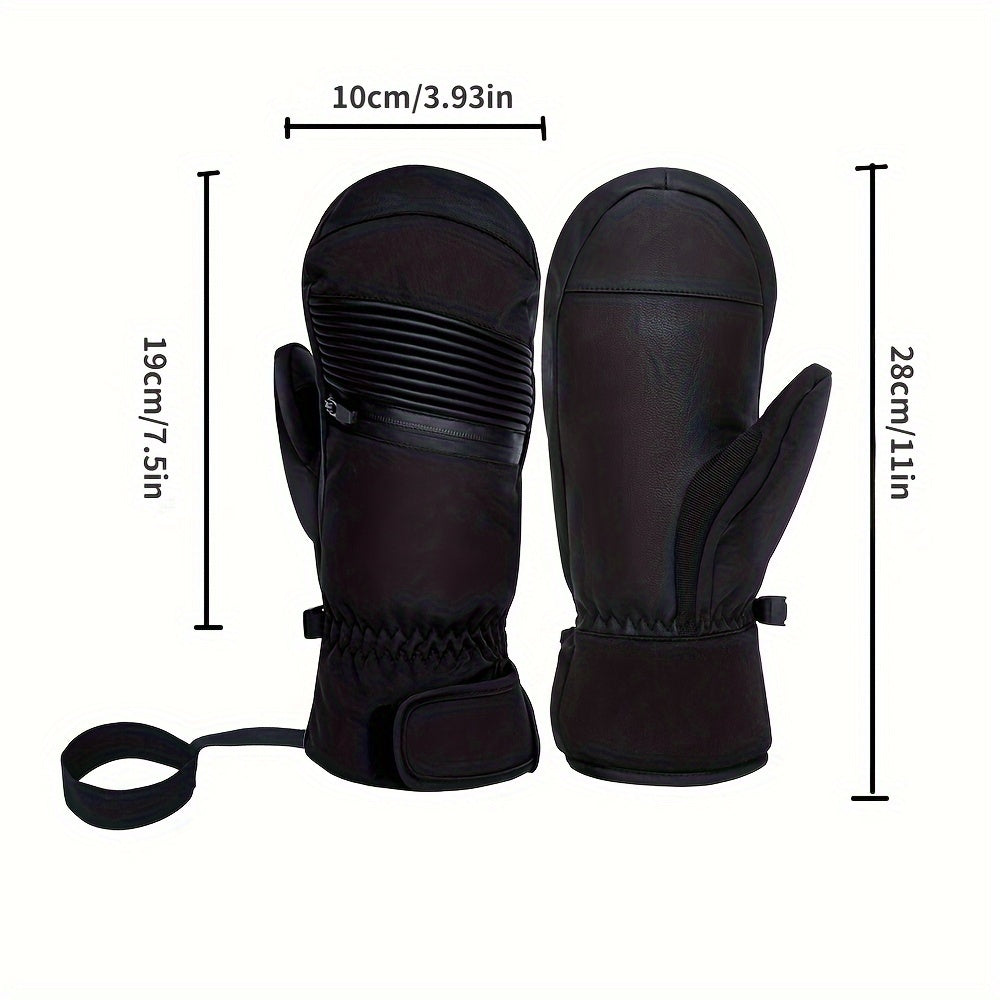 Winter Sports Gloves for Skiing & Cycling Waterproof & Windproof Coldproof
