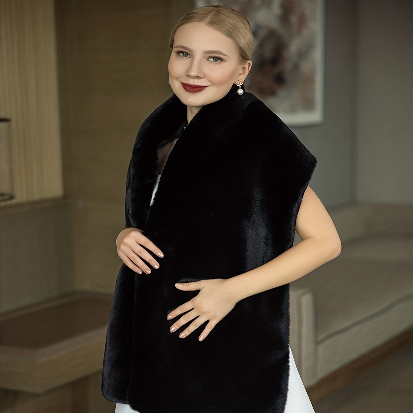 Soft Warm Shawl for Women, Wedding Bridal Wrap