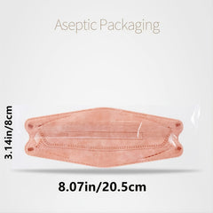 60pcs KF94 Face Masks 4 Layer Disposable Safety Protection for Adults