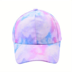 Tie Dye Baseball Cap Sun Protection Comfortable Breathable Cap
