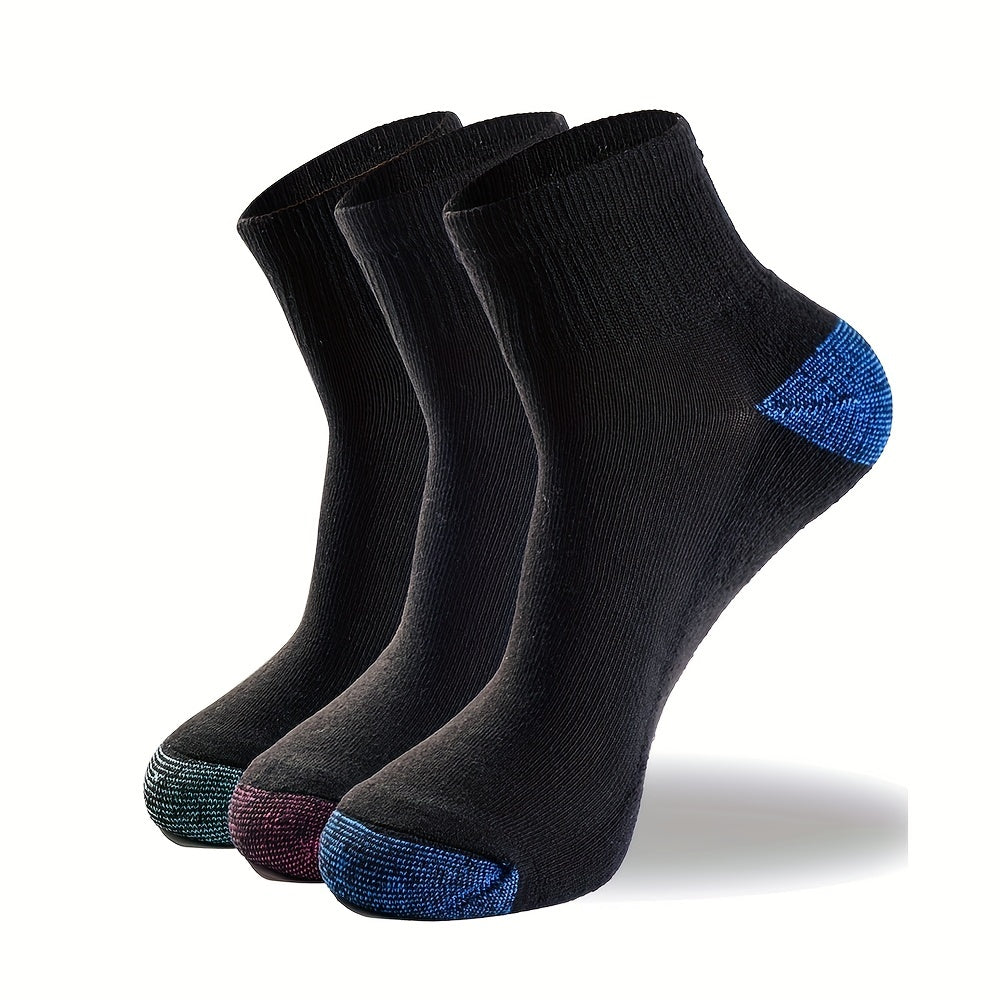 3 Pairs Women's Sports Ankle Socks Casual Comfy Low Cut Socks