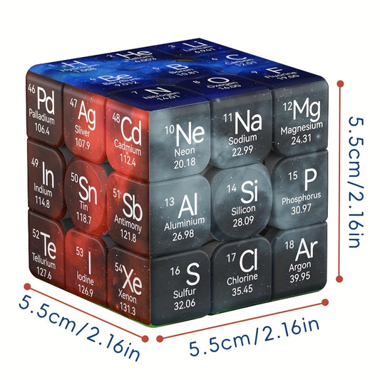ZIINA STAR 3x3 Speed Cube Puzzle Educational & Fun Magic Cube