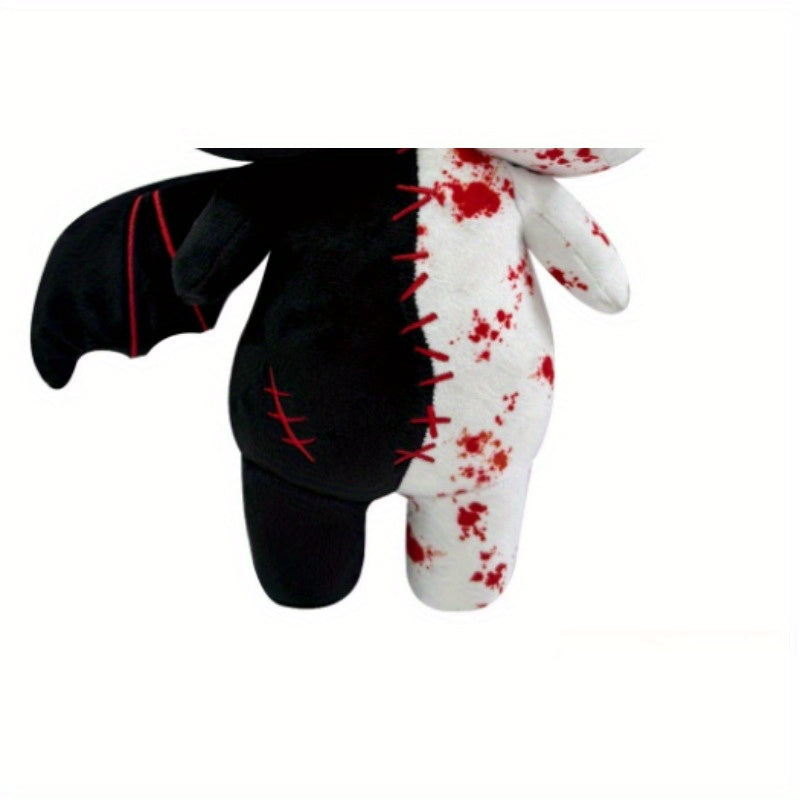 Spooky Halloween Double Headed Bat Plush Toy
