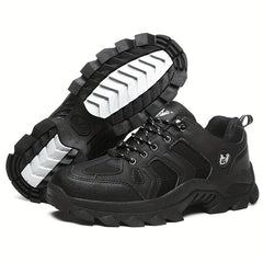 Men's Lace Up Hiking Shoes Non Slip Durable Outdoor Shoes