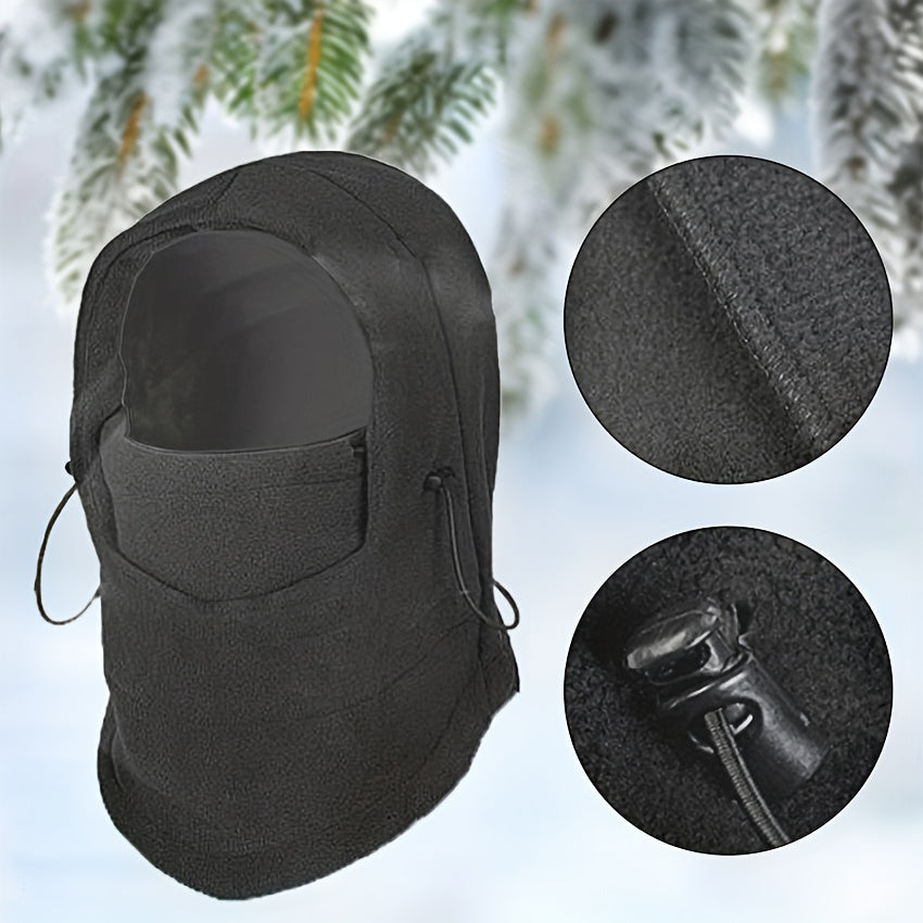 Winter Warm Beanie Hats Men Skull Bandana Neck Warmer Balaclava Face Cap